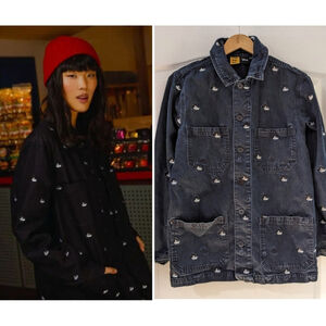 Frank and Oak x Disney | Mickey Mouse Embroidered Denim Jacket